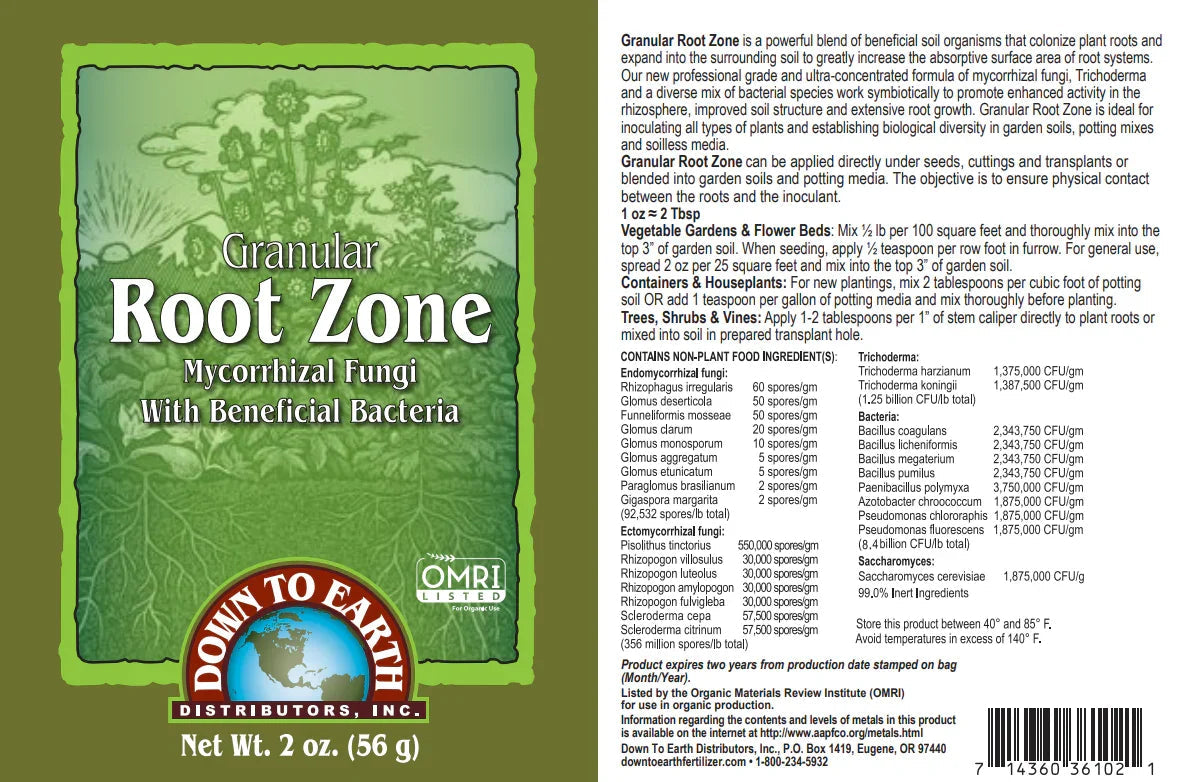 Organic Granular Root Zone 2 oz