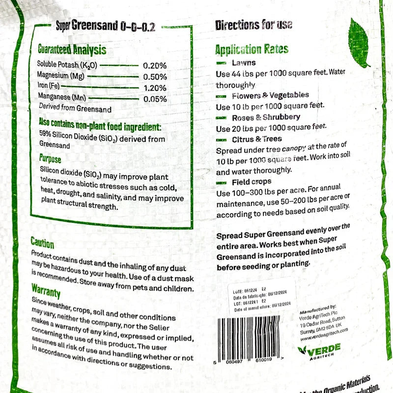 Super Greensand Micronized (44 lb)