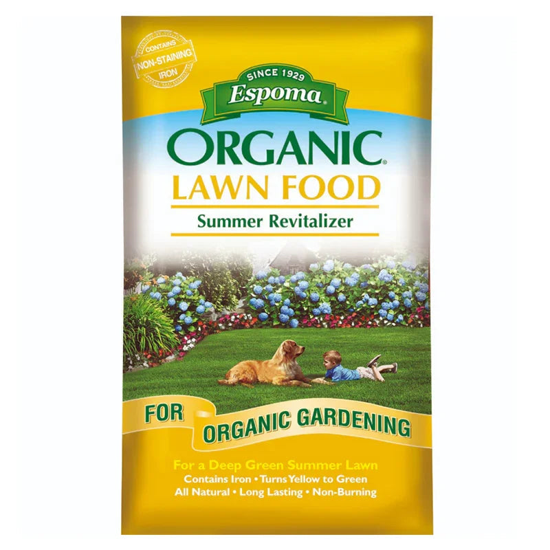 Espoma Organic Lawn Food - Summer Revitalizer 8-0-0 (30 lb)