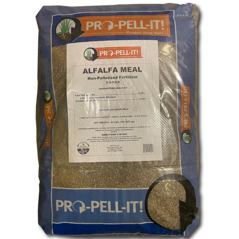 Organic Alfalfa Pellet Crumble-Coarse (40 lb)