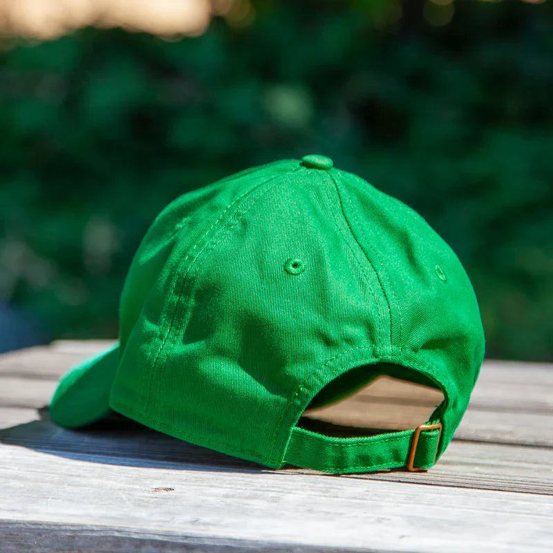 Peaceful Valley Organic Green Cotton Ball Cap