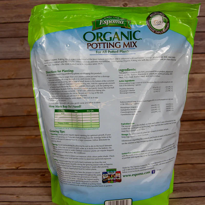 Espoma Organic Potting Soil (8 qt)