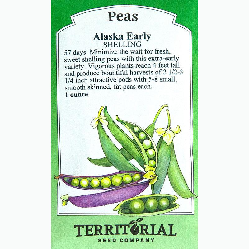 Alaska Early Pea Seeds