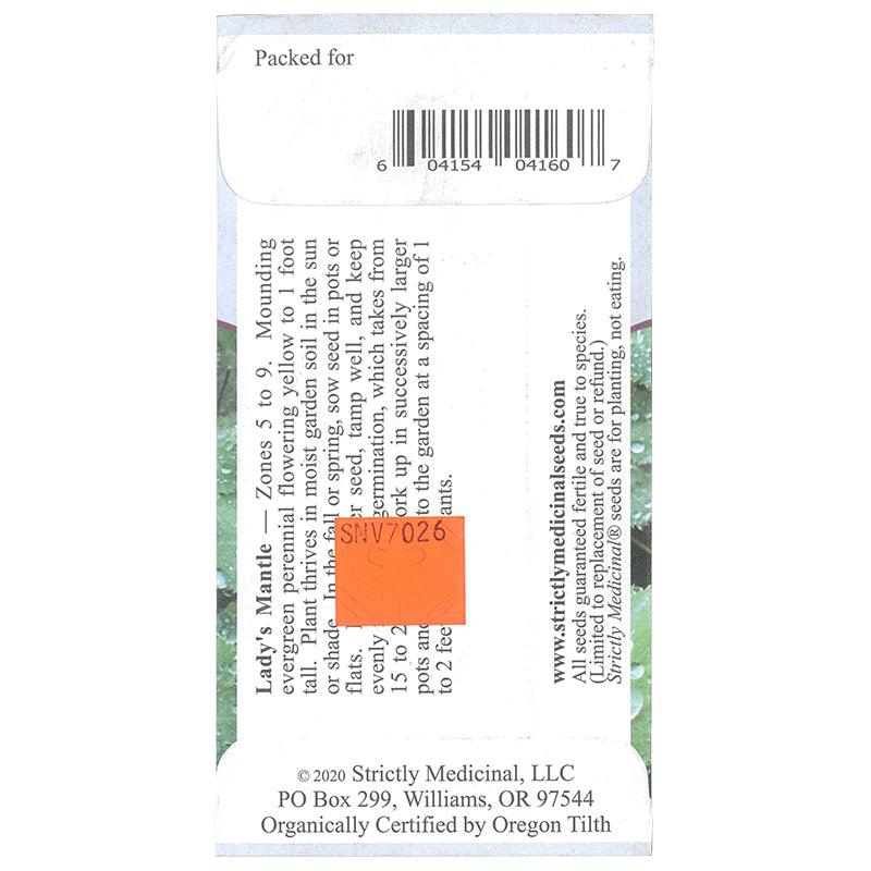 Lady's Mantle Seeds (Organic)
