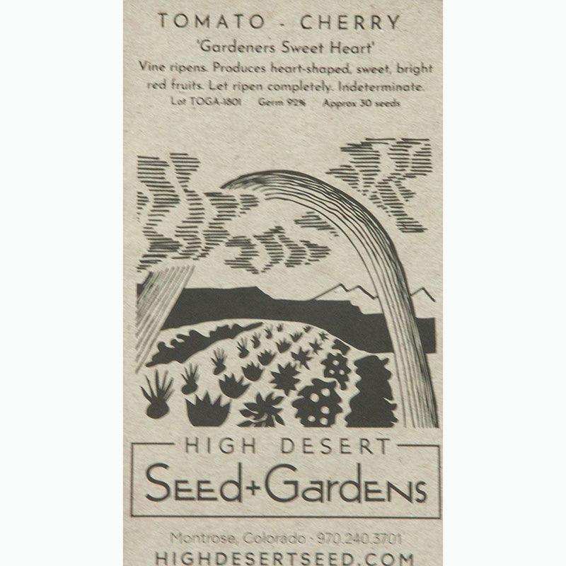 Gardener's Sweetheart Cherry Tomato Seeds