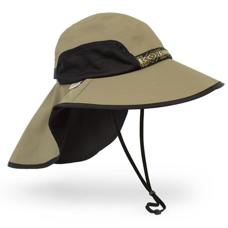 Gardeners Sun Hat, Sand/Black (Large)