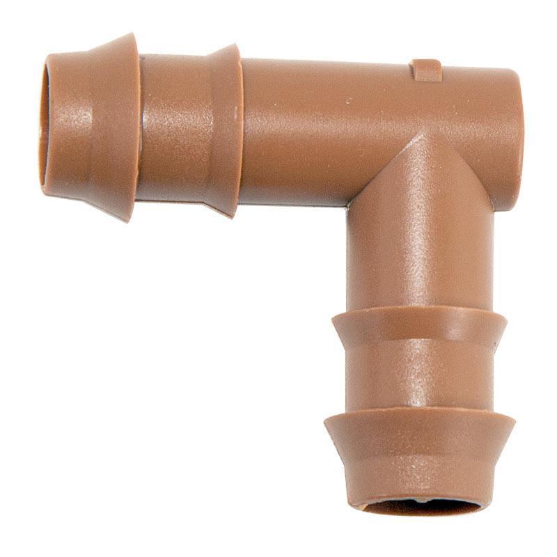 Mr Soaker Hose - Green Stripe - 1/2" Barbed Elbow