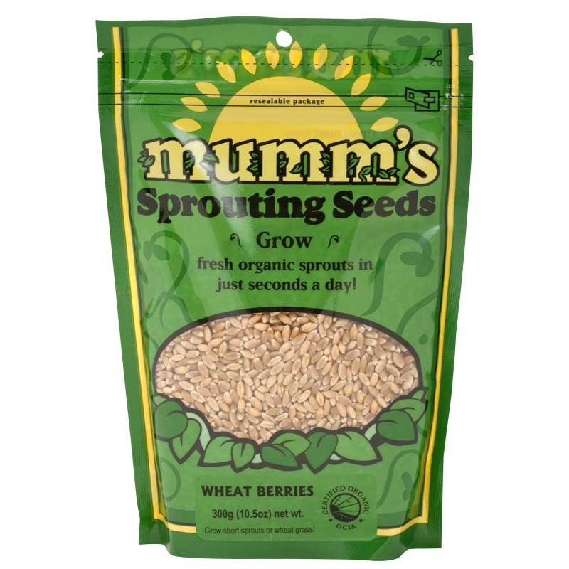 Organic Wheat Berry Sprouting Seeds