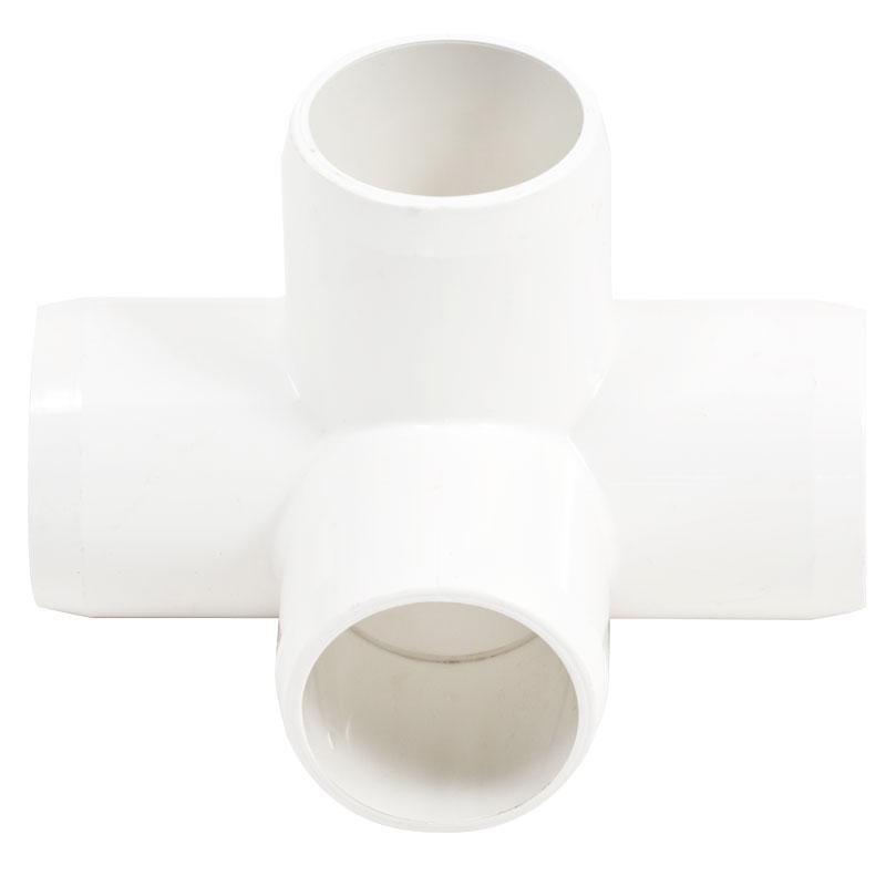 PVC Snap Fitting - 4 Way (1/2")