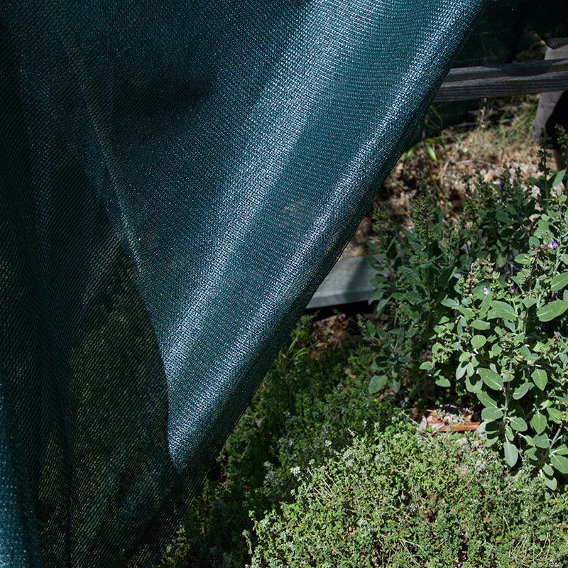 60% Green Knitted Shade Cloth (72" Wide, sold by the foot)