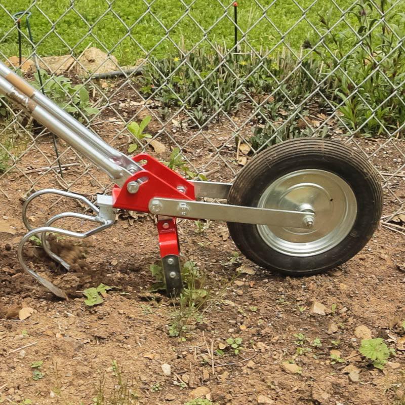Glaser Wheel Hoes - Three Tine Cultivator Attachment