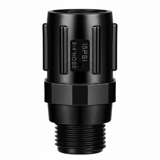 15 PSI Pressure Regulator Medium Flow 3/4" FHT x MHT