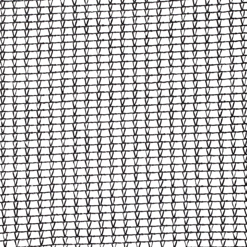 30% Black Knitted Shade Cloth (6' width, sold by the foot)