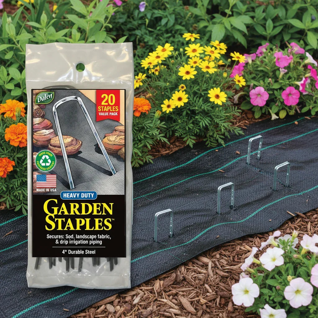 Gardeneer by Dalen 4in Garden Staples (20pk)