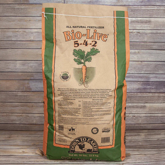 Down to Earth Bio-Live Fertilizer (50 lb)