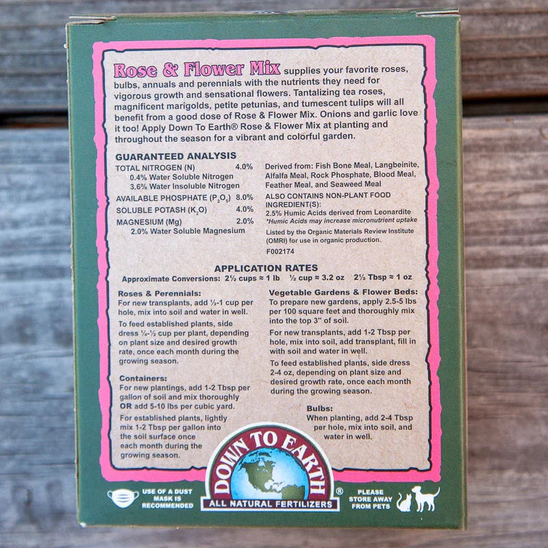 Rose, Flower & Bulb Mix 4-8-4 (1 lb Box)