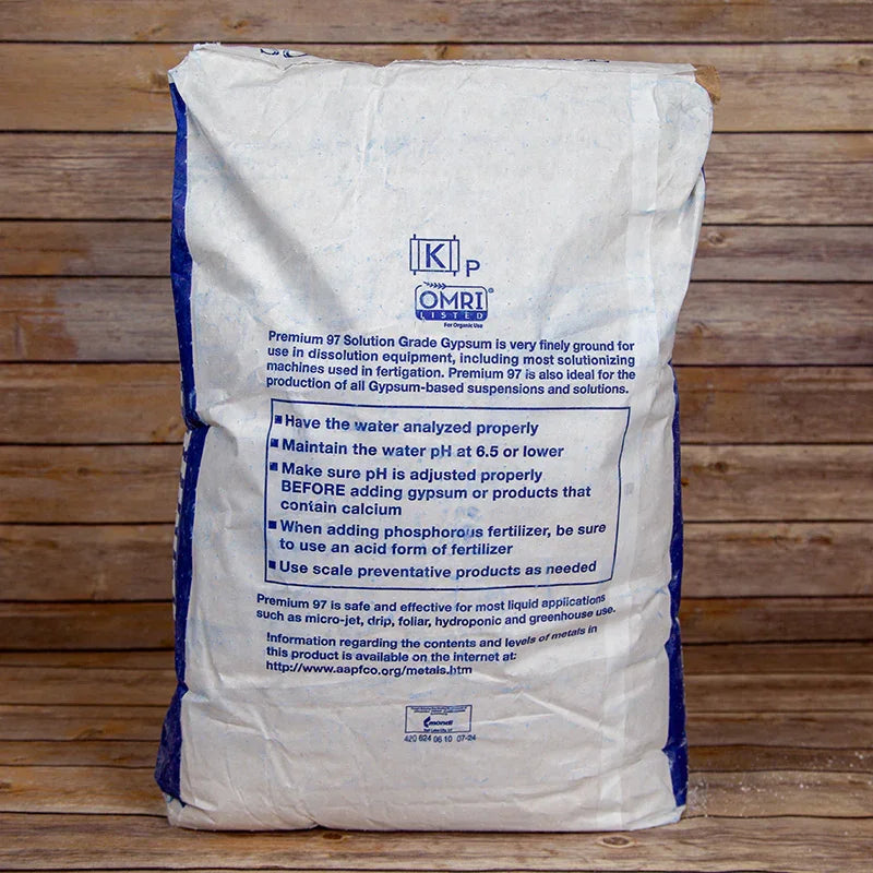 Diamond K Solution Grade Gypsum (50 lb)