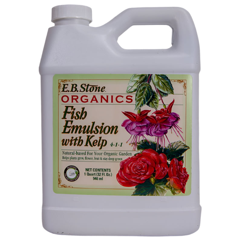 Fish Emulsion with Kelp 4-1-1 (Quart)
