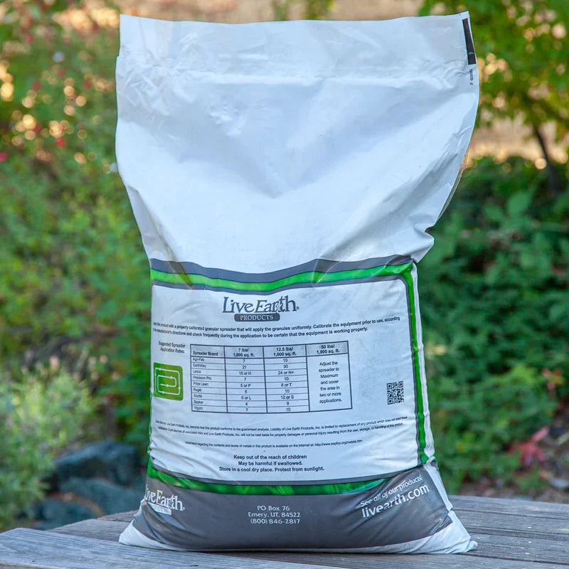 Organic Live Earth Humates Granular 50lbs