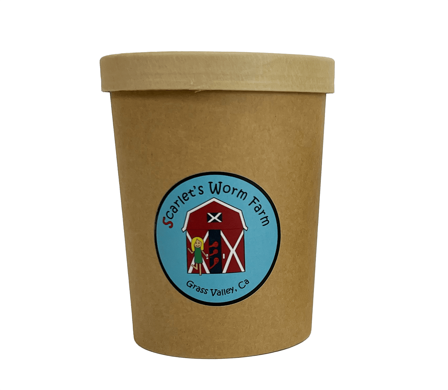 Scarlet's Worm Farm - 300 Composting Worms