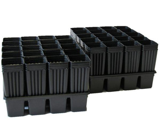2x 20 Pocket Trays + 40 Grapevine Pots