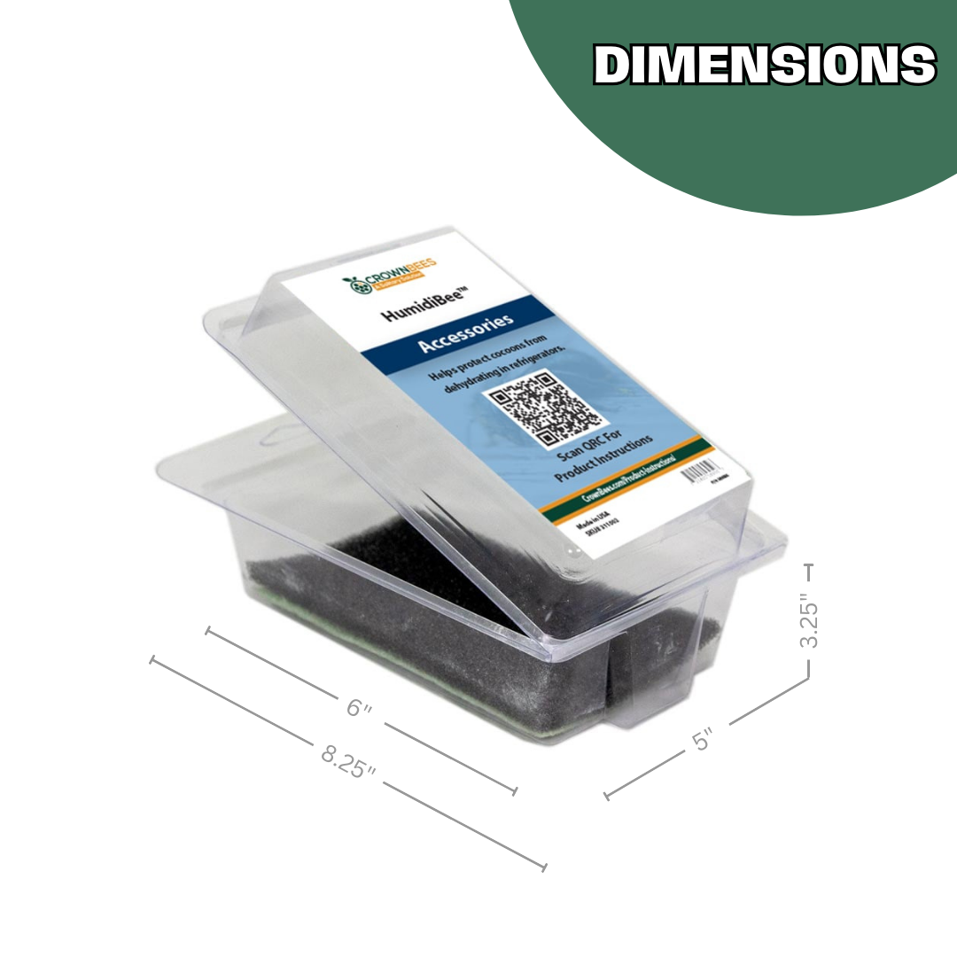 HumidiBeeTM Cocoon Humidifier for Mason Bees