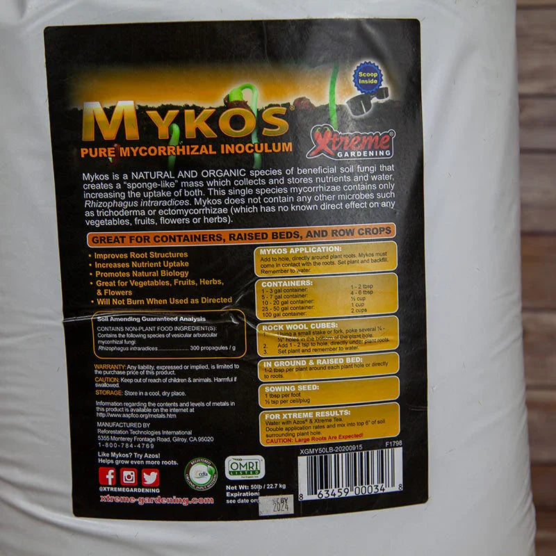Mykos Mycorrhizae Granular (50 lb)