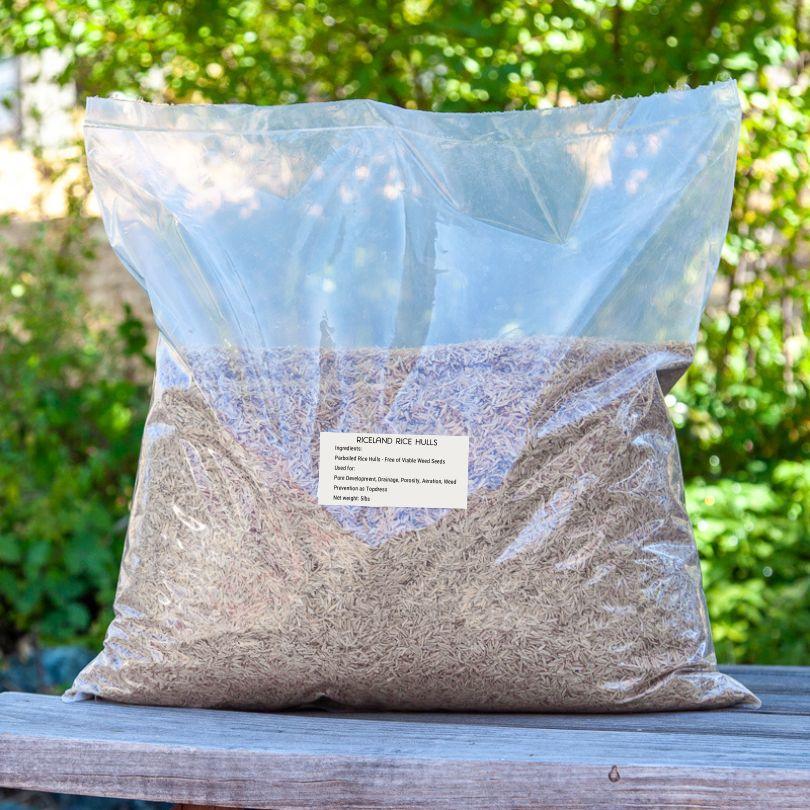 Rice Hulls (5 lb Bag)