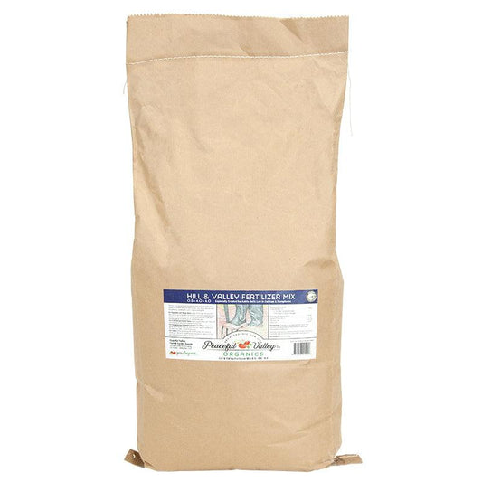 Hill & Valley Fertilizer Mix 0.5-4.0-4.0 (40 lb)