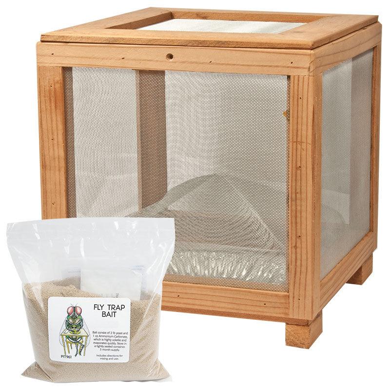 Peaceful Valley Wood Fly Trap (With Bait)
