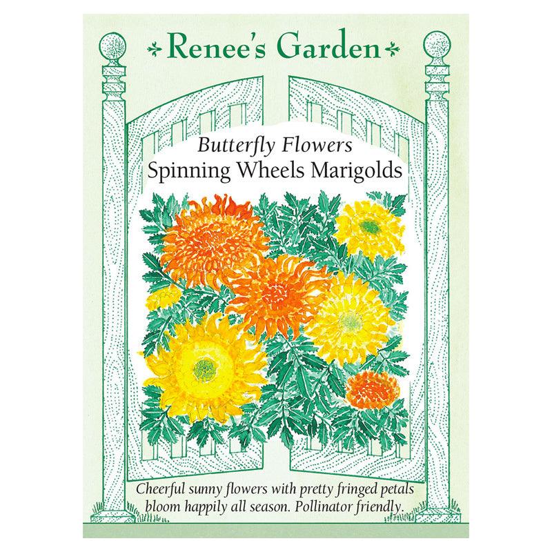 Spinning Wheels Marigold Flower Seeds