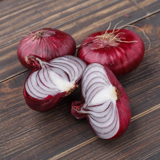 Onion Sets Dutch - Red Baron (Pack of 75)