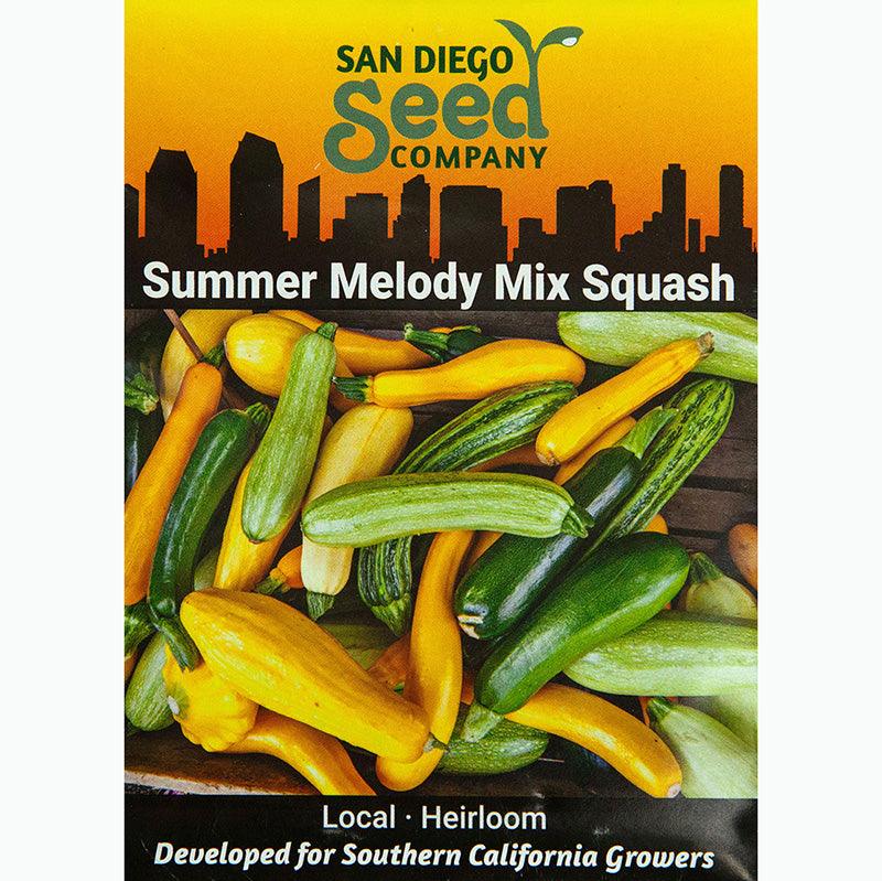 Melody Mix Summer Squash Seeds