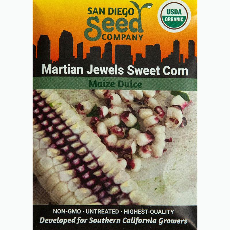 Organic Martian Jewels Corn Seeds