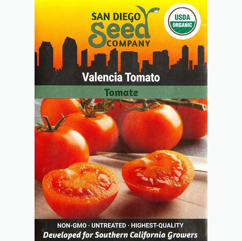 Valencia Tomato Seeds SD (Organic)