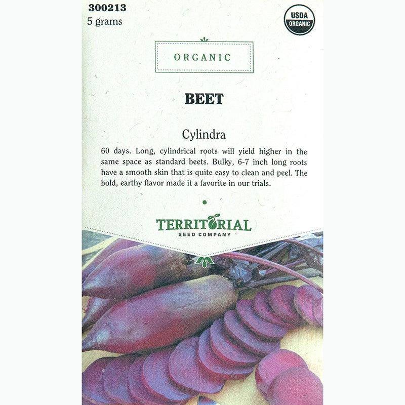 Cylindra Beet Seeds (Organic)