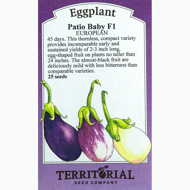 Patio Baby Eggplant Seeds