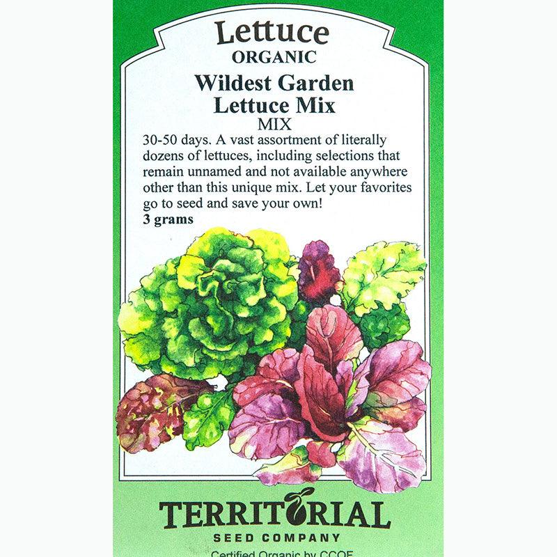 Wildest Garden Lettuce Mix Seeds