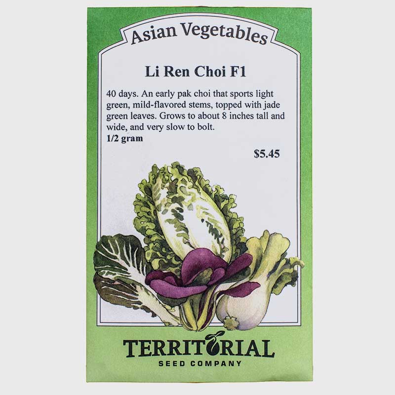 Li Ren Choi Pak Choi Seeds