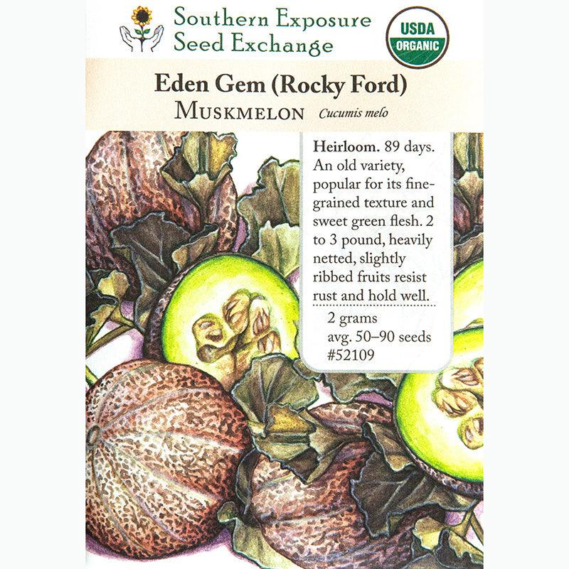 Eden Gem (Rocky Ford) Melon Seeds (Organic)