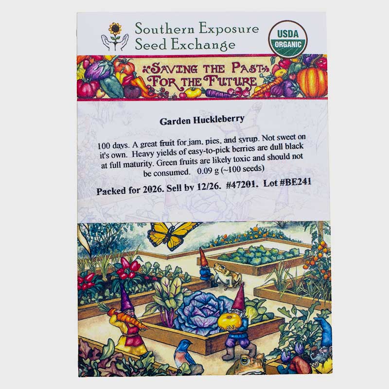 Garden Huckleberry Seeds (Organic)