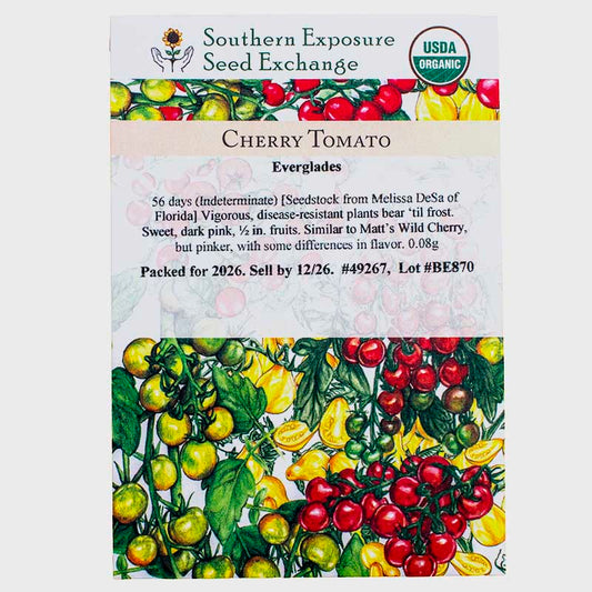 Everglades Cherry Tomato Seeds (Organic)
