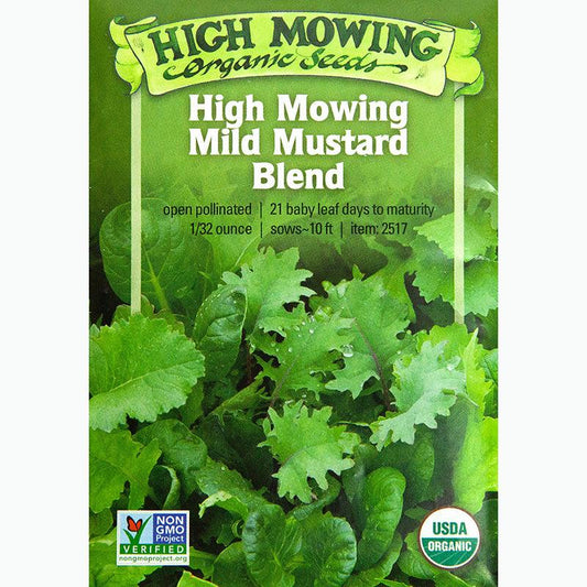 Mild Mustard Blend Seeds (Organic)