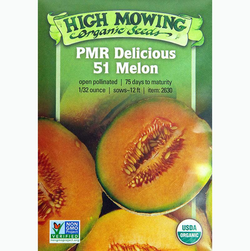 PMR Delicious 51 Melon Seeds (Organic)