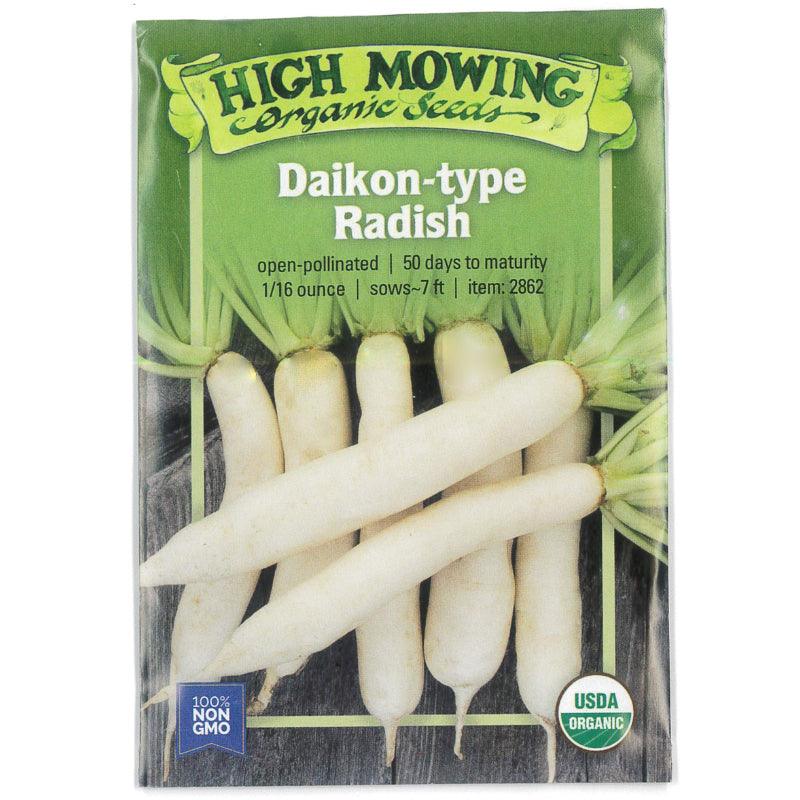 Daikon Radish Seeds (Organic)