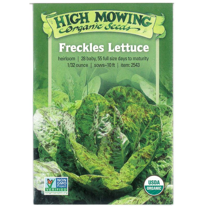 Freckles Lettuce Seeds (Organic)
