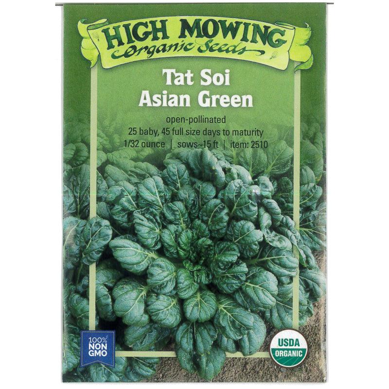 Tat Soi Asian Greens Seeds (Organic)