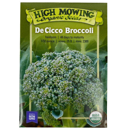 Di Cicco Broccoli Seeds (Organic)