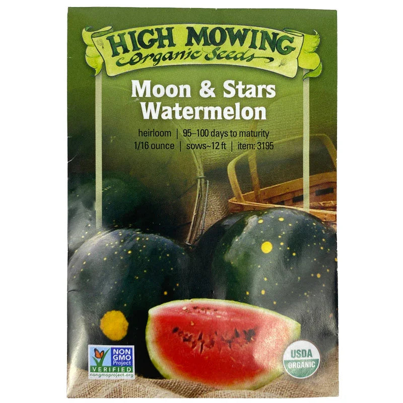 Moon & Stars Watermelon Seeds (Organic)