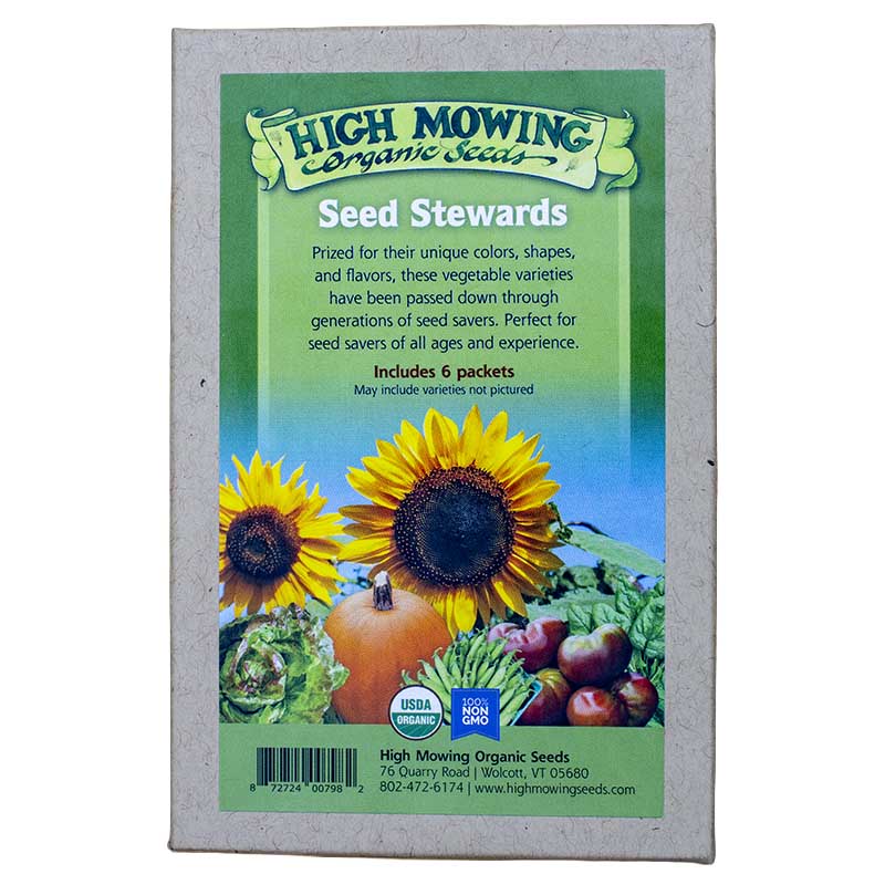 Seed Stewards 6 Packets Seeds (Organic)